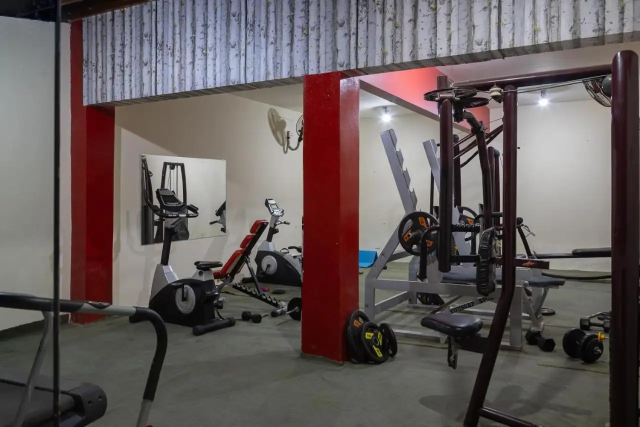 Bliss Nada Beach Resort in Marsa Alam de fitness ruimte van het resort