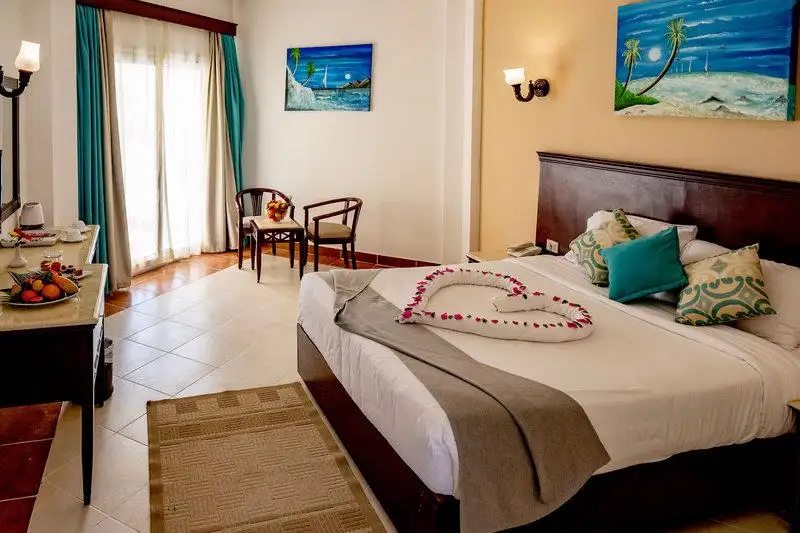 Blue Reef Resort in Marsa Alam de masterbedroom van het resort
