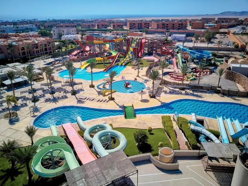 Jaz Maraya Resort Egypte bovenaanzicht