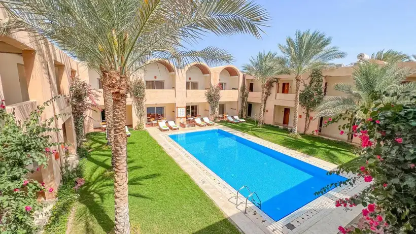 Gemma Resort in Marsa Alam het privézwembad van het resort