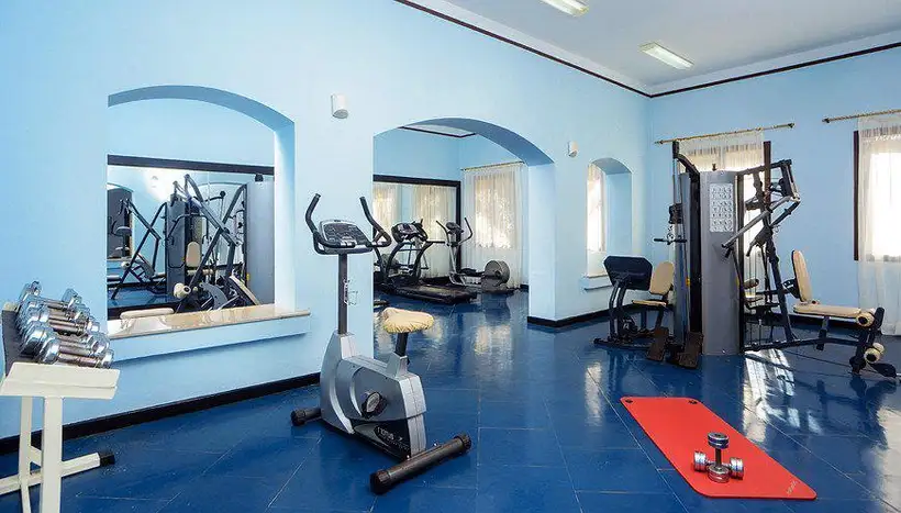 Hotel Jaz Samaya Resort in Marsa Alam de fitness ruimte van het resort