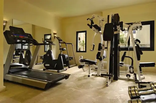 Marina Lodge in Port Ghalib de fitnessruimte van het resort
