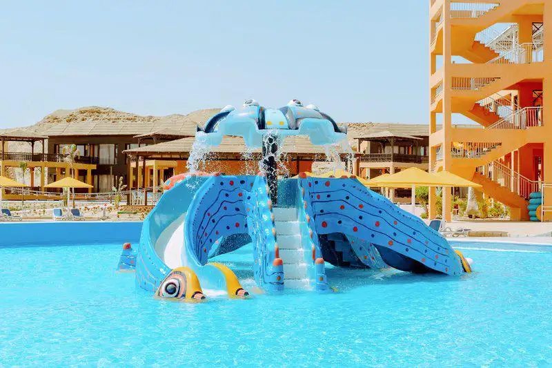 Pickalbatros Portofino Vita Resort in Marsa Alam het kinderbad van het resort
