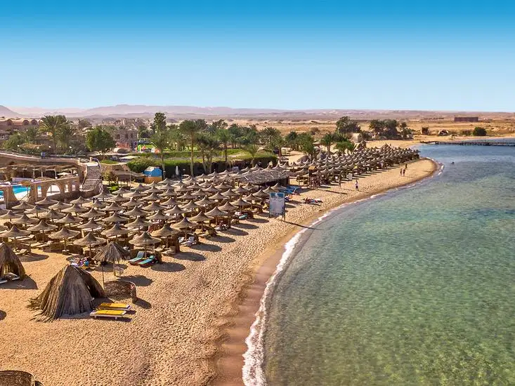 Utopia Beach Club in Marsa Alam bij het strand van het resort