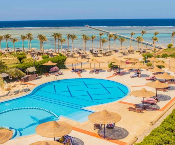 Blend Elphistone Resort in Marsa Alam het zwembad van het resort