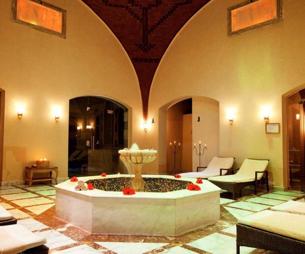 Hotelux Oriental Coast in Marsa Alam bij de spa van het resort