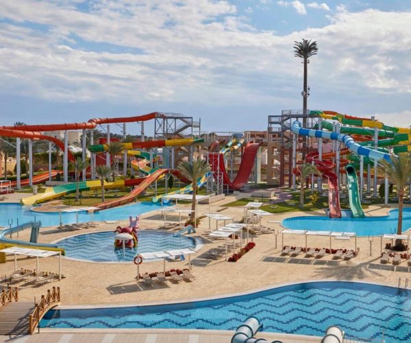 Jaz dar El Madina in Marsa Alam overzicht van het waterpark