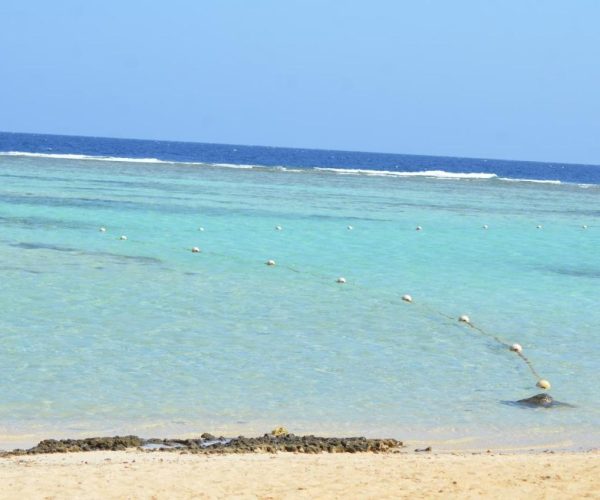 MG Alexander The Great Hotel in Marsa Alam het strandzicht