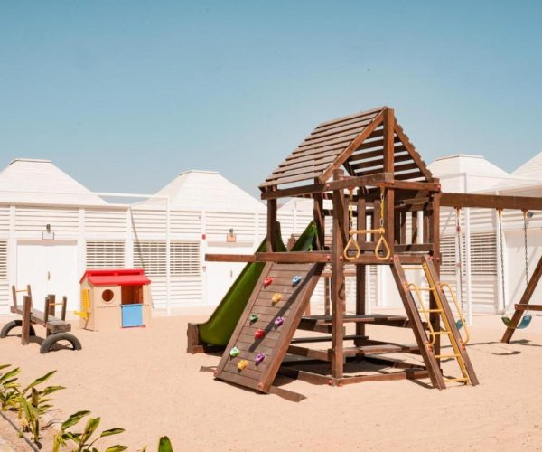 Reef Oasis Suakin Resort in Marsa Alam de speeltuin voor de kids