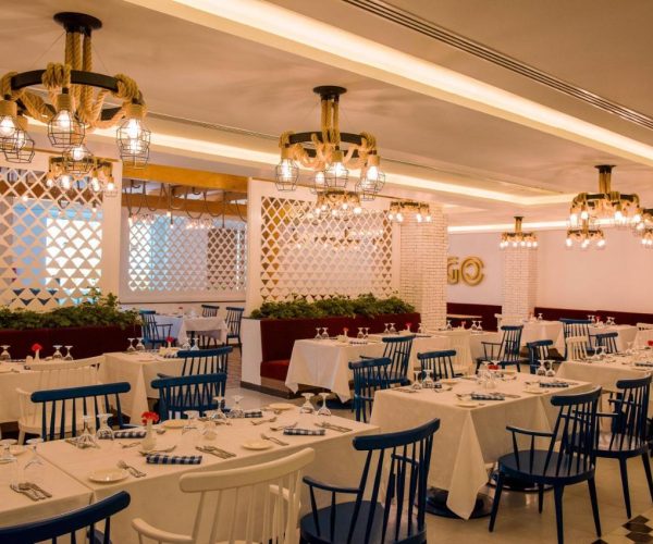 Sataya Resort in Marsa Alam een van de restaurants van het resort