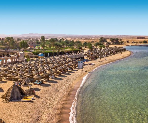 Utopia Beach Club in Marsa Alam bij het strand van het resort